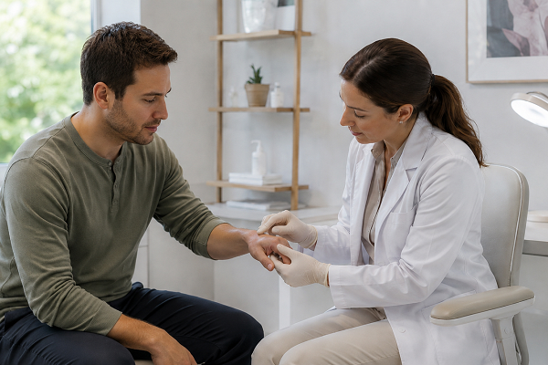 Consulta de Dermatología para hongos en la piel en Móstoles